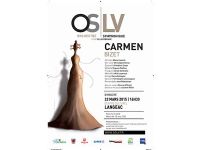 Opéra Carmen avec l’Orchestre Symphonique de Lyon Villeurbanne. Le dimanche 22 mars 2015 à Langeac. Haute-Loire.  16H30